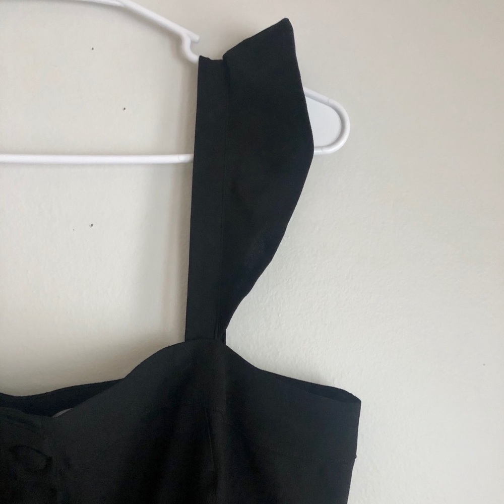 NWT Cupcakes & Cashmere Black Well-Suited Jumpsuit - Picture 9 of 14